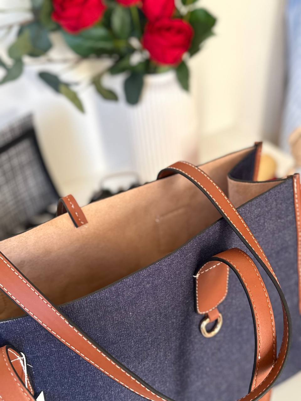 Carry More Bag – Navy BlueTote Bag