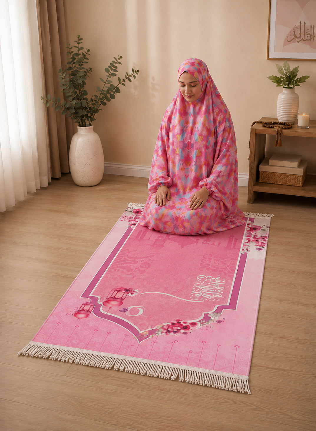 Candy Bloom Esdal+Velvet Prayer Mat (وظني فيك جميل )