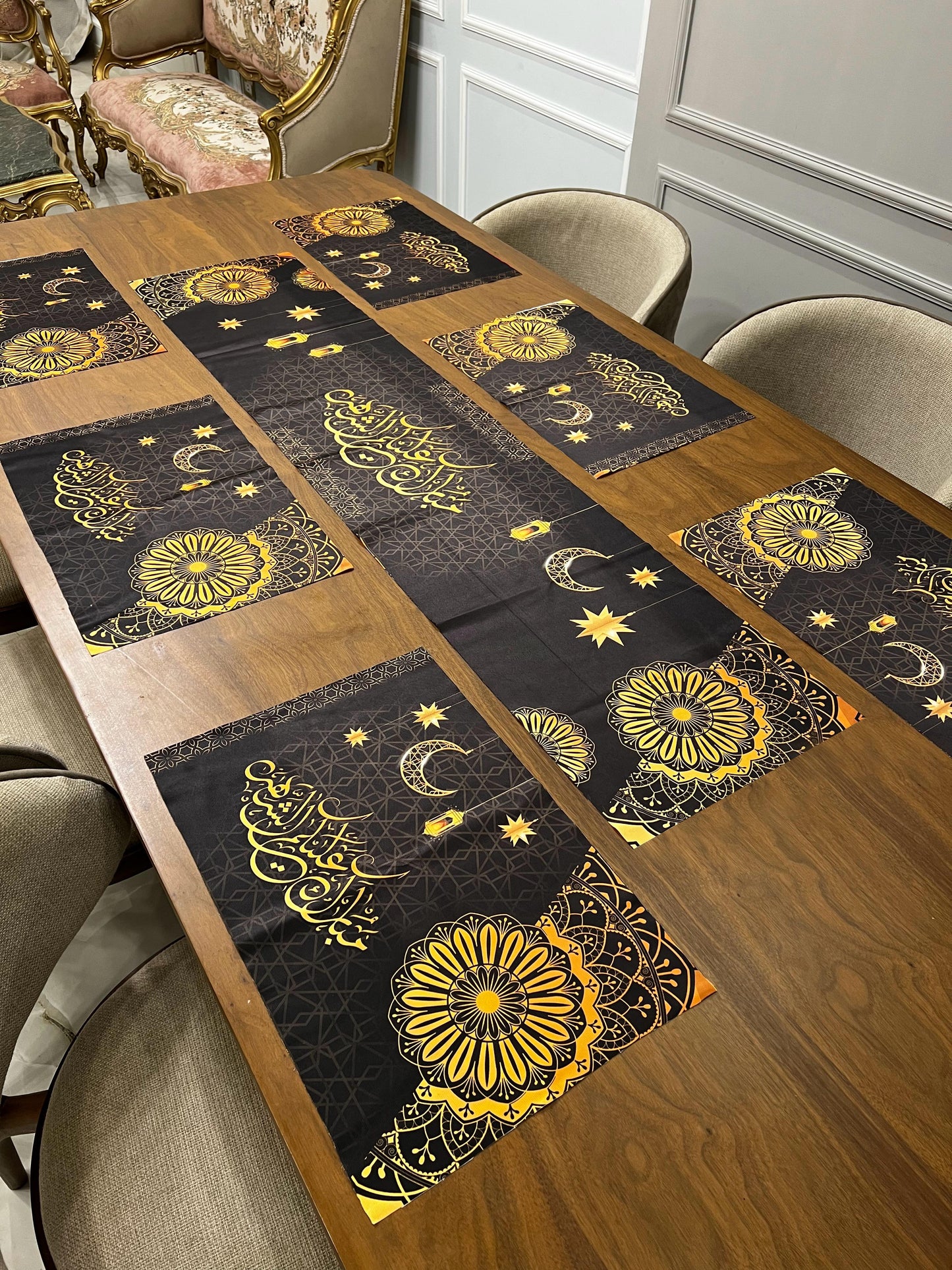Brown  Ramadan Table Set