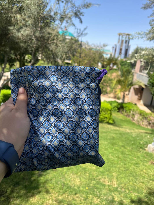 Baby Blue Printed Portable Esdal